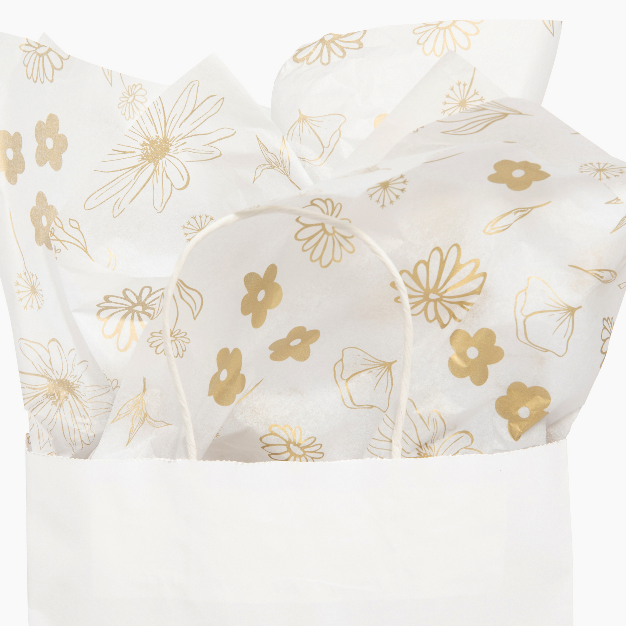 Floral on White Tissue Paper Sheets, Luxury Tissue Paper, Perfect for  Birthdays, Easter, Mothers Day, Events, Celebrations & Gift Wrapping -   Singapore